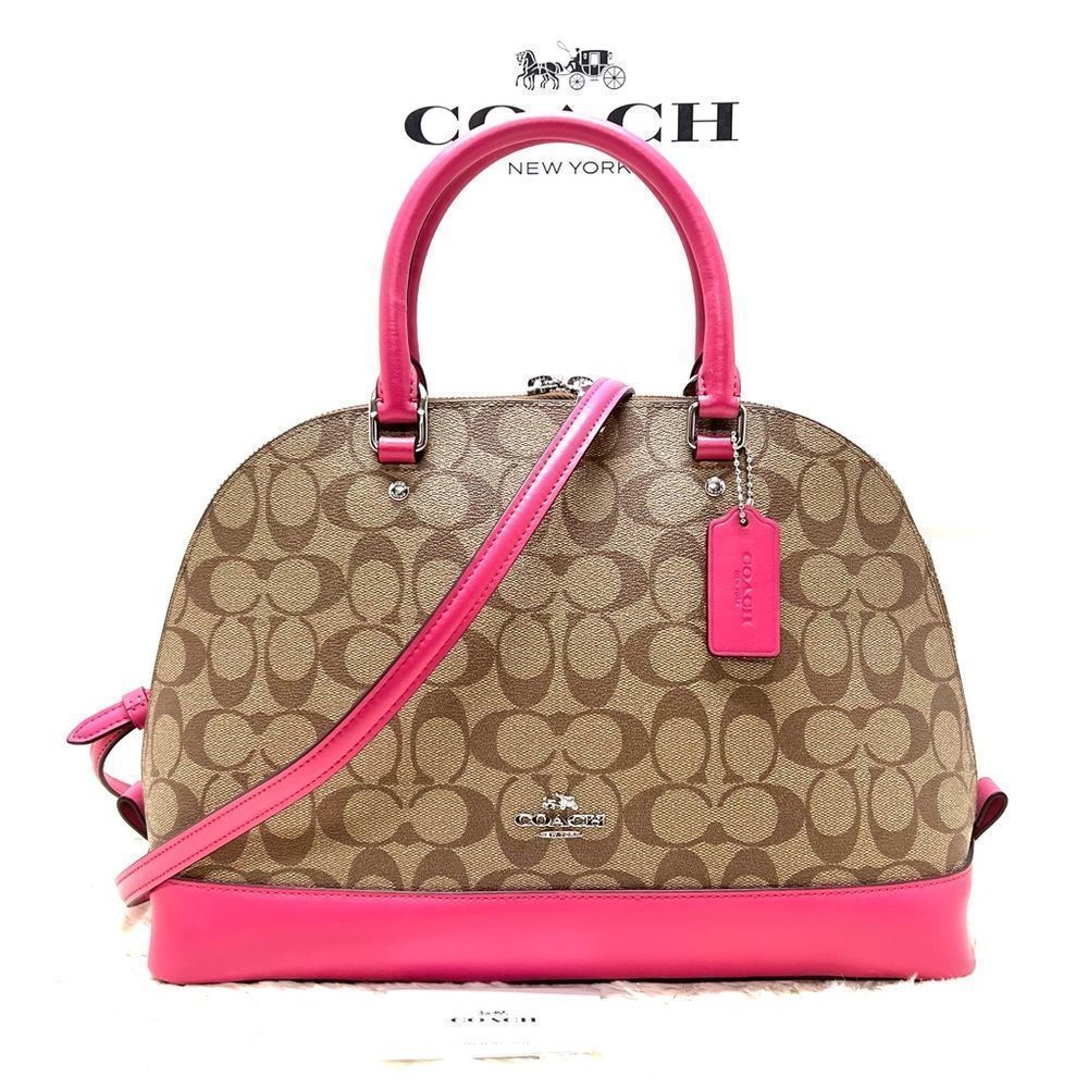 🎁🎉SALE! NWT! Coach SIERRA Satchel Handbag Large Msrp:$395.00 - Picture 2 of 9
